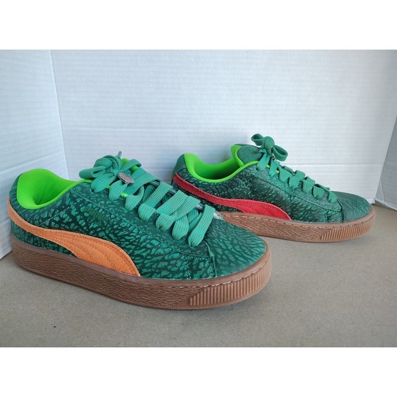 PUMA Teenage Mutant Ninja Turtles x Suede XL The Four Turtles US Size 6.5